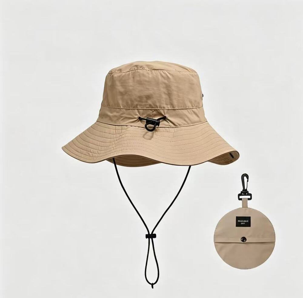 Foldable Mountaineering Hat Unisex Summer Outdoor Sun Protection Bucket Hat